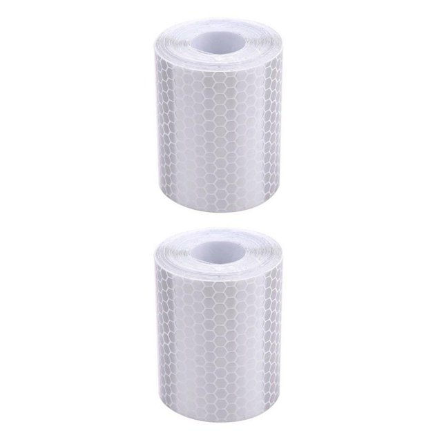 Riwesomey Pegatinas de coche de y 50mm, cinta Reflector de tela reflectante de nido de abeja, cinta reflectante, película de cristal para coche, Type4 NO4 Riwesomey CBP080451