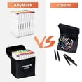 thumbnail image 4 of Juego de Marcadores de Alcohol AnyMark 48 Colores con Punta Doble, 4 of 7