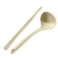 thumbnail image 1 of RKSTN Chopsticks, Soup Spoon, Two-Piece Set, White, 1 of 1