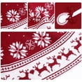 thumbnail image 2 of Árbol De Navidad Con Forma De Alce Y Flor De Nieve De 36/48 Pulgadas, Suministros De Decoración Navideña Para Escuelas, Hoteles, Centros Comerciales Serendint HA042008-01, 2 of 6