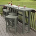 thumbnail image 4 of Highwood 6-pc Lehigh Balcony Set - Bar Height, Outdoor, Eco-friendly, Synthetic Wood, 4 of 9