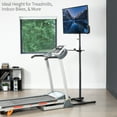 thumbnail image 2 of VIVO Extra Tall TV Floor Stand for 13" to 50" Screens, Adjustable Mount w/ Shelf, 2 of 8