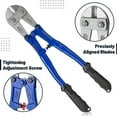 thumbnail image 5 of Bates- Bolt Cutter, 14", Chain Lock Cutter Heavy Duty, Bolt Cutters Heavy Duty for Locks, Screw Cutter, Chain Link Fence Cutter, Bolt and Wire Cutter, Chain Lock Cutters, Bolt Cutter Tool, Boltcutters, 5 of 5