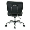 thumbnail image 2 of Office Star ST Series Armless Task Office Chair in Black, 2 of 3