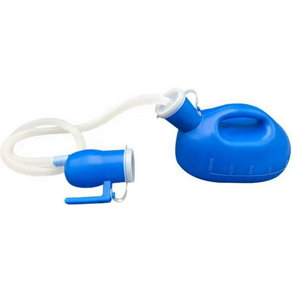 2000Ml Plastic Male Bed Potty Pee Bottle Collector with 160cm Tube Portable Urine Toilet Supply