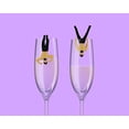 thumbnail image 5 of Marqueurs de Boisson Réutilisables en Verre, 4, Nuit pour Dames, 5 of 5