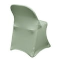 thumbnail image 2 of Stretch Spandex Folding Chair Covers Sage, 2 of 5