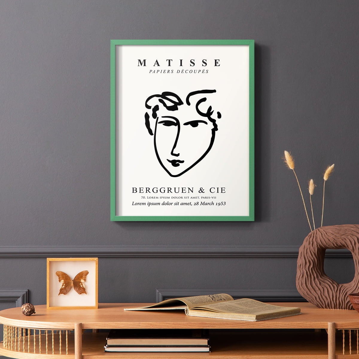 Matisse LXXVI Framed Print - Solid Wood