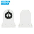 thumbnail image 3 of Unique Bargains T8 Fluorescent Light Holder, 12 Pack G13 Lamp Base LED Fluorescent Tube Light Socket, 39x32x13mm, 3 of 7