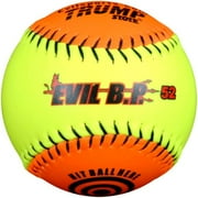 Evil Ball 12" BP 52 Batting Practice Ball .52 300 Softball- Dozen Evil BP 52-DZ by Evil
