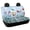 Wildflower Moth Mushroom, variant on Psesaysky Blue Butterfly Full Wrap Car Seat Cover for Car Interior Automotive, Comfortable Rear Bench Seat Covers Stretch Car Back Seat Cover Protectors