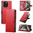 thumbnail image 1 of Funda para FOXDOCK iPhone 15 Pro – Cuero Premium, 3 ranuras para tarjetas, Protección contra impactos, 1 of 5
