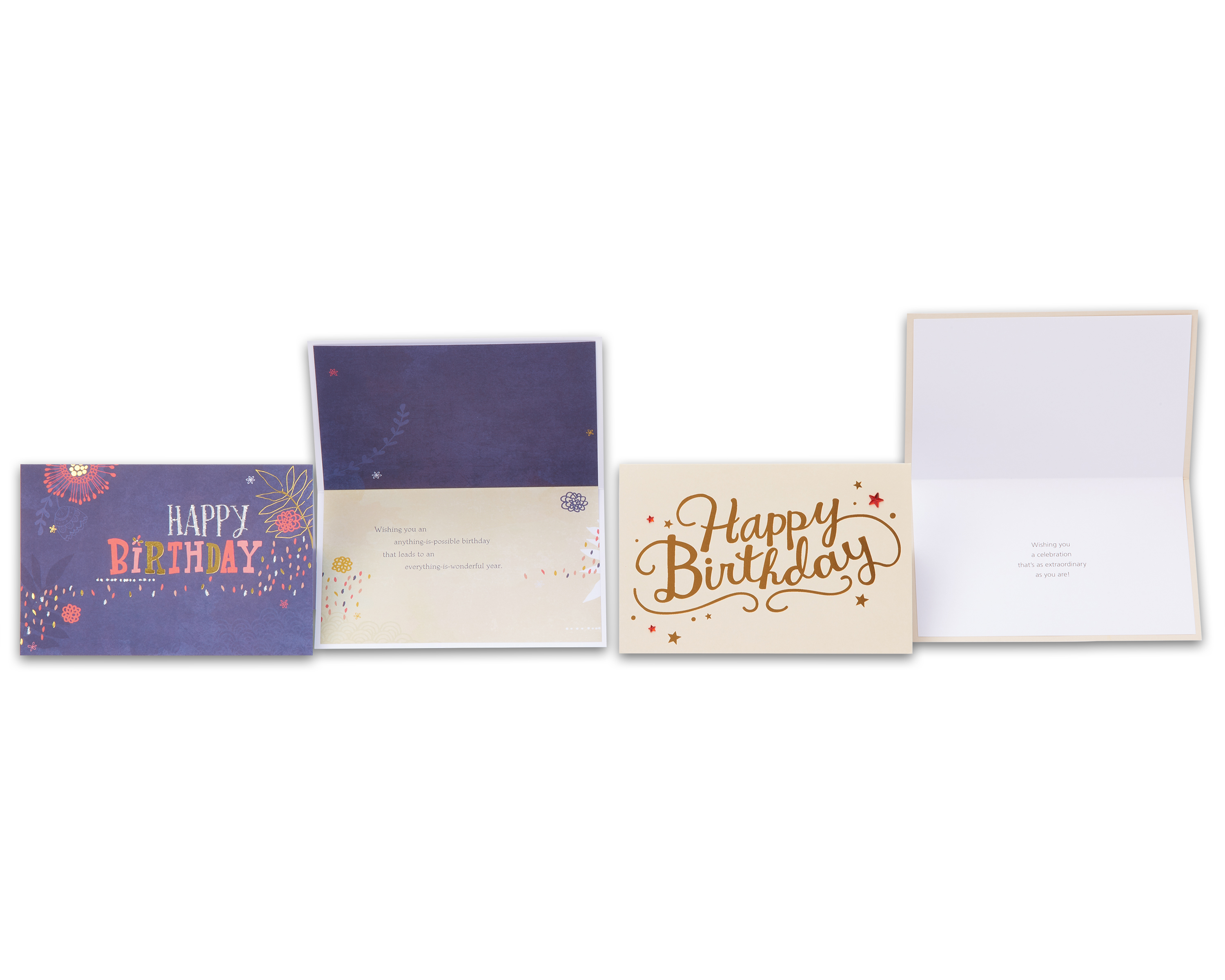 American Greetings Premium Geburtstagskarten – 48 Stück, 6 Designs, Inkl. Umschläge, Für Alle Anlässe