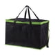 thumbnail image 2 of Bolsa de entrega aislada Tota de compras de comestibles Bolsa de transporte Pizza Calentante de transporte para comercio personal de compras para el Borde verde negro, 2 of 8