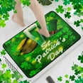 thumbnail image 6 of Opehuo Happy St. Patrick's Day Rug,Green Lucky Clover Floor Mat,St. Patrick's Day Welcome Doormats,St. Patrick's Day Elemental Pattern Floor Mat For Home Decoration,H-L, 6 of 6