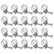 thumbnail image 1 of Uxcell 20-Pack Abrazadera de Manguera de Doble Alambre, Clips de Manguera de Acero Inoxidable Ajustables para Manguera de Recolección de Polvo de 15-18mm, 1 of 7