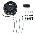thumbnail image 2 of 8in Electric Radiator Cooling Fan 12V 80W Straight Blade Pull Push Slim for AC System Intercooler, 2 of 14