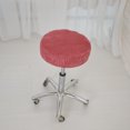thumbnail image 3 of Espesar Cálido Robusto 30-40cm Round Bar Taburete Slip Cover Silla ín Del 01 30cm - Vino Sunnimix Funda de asiento de taburete redondo, 3 of 8