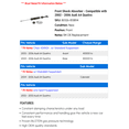 thumbnail image 2 of Front Shock Absorber - Compatible with 2002 - 2006 Audi A4 Quattro 2003 2004 2005, 2 of 2