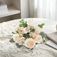 thumbnail image 5 of Rose Hydrangea Mixed Simulation Bouquet Multi Color Soft Flower Arrangement For Living Room Bedroom Decor, 5 of 5