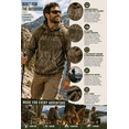 thumbnail image 4 of TrailCrest by Treel Men's Mossy Oak Hoodie Sweatshirt - Comfortable Stylish Jacket for Outdoor Activities, Hunting and Casual Wear, Bottomland Camo & Green, Large, 4 of 8