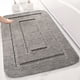 thumbnail image 4 of Yhmxh Alfombrillas de baño para baño Alfombra de baño Alfombra de baño antideslizante, absorbente, para entrada, dormitorio Decoración del baño, 4 of 5