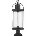thumbnail image 2 of Roundhouse 1 Light Outdoor Pier Mounted Fixture Clear Seedy, 2 of 6