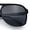 Shny Black - Black, variant on Polarized Mens Classic Oversized Racer Sport Plastic Sunglasses Matte Black - Green