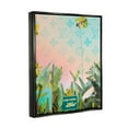 thumbnail image 4 of Stupell Industries Tropical Glam Hotel Nature Painting Black Floater Framed Art Print Wall Art, 17 x 21, 4 of 10