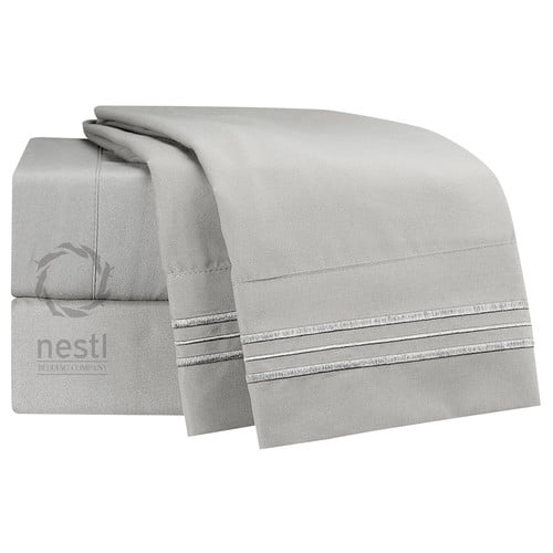 Nestl Bedding Mockingbird Microfiber Sheet Set