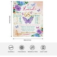 thumbnail image 5 of 65th Birthday Gifts for Women, 65 Year Old Birthday Gifts for Women, Best Gifts for 65 Year Old Woman, 1959 Birthday Gifts for Women, 65th Birthday Decorations for Women Throw Blanket 50"X60", 5 of 6