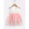 thumbnail image 3 of Genuiskids Toddler Easter Tulle Dress Outfits Girl Sleeveless Bunny Print Lace Splicing Tutu Skirt One Piece Princess Dresses 6M-5T, 3 of 8