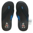 thumbnail image 3 of Disney Parks Mickey Mouse Adult Men Black Flip Flop Thong Sandals (Size Medium), 3 of 3
