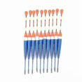 thumbnail image 1 of 10pcs Assorted Sizes Outdoor Fishing Lure Floats Bobbers Hooks Slip Fish Drift Shytmv, 1 of 5