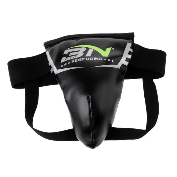 Youkk Elastic Belt Boxing Crotch Protector Groin Boxing Guard Kids Gear S Black Kids S