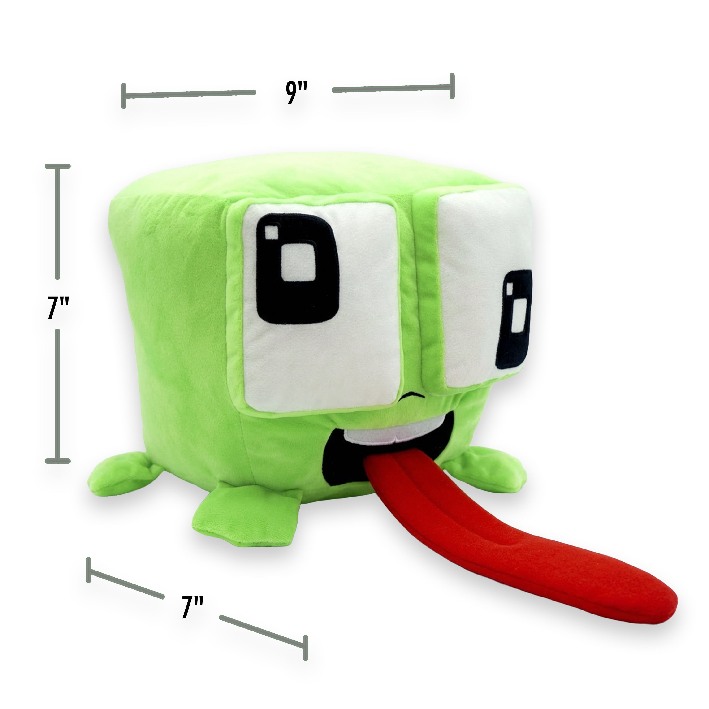 Unspeakable Frog Face Plush – Walmart Collector Con Exclusive, Soft Green Frog Plush Toy for Kids & Fans