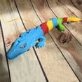 thumbnail image 6 of FZFLZDH 2pcs new rope electric universal Crocodile lizard Light up with music children's toy set (1 crocodile +1 lizard) random color rope without dry battery 46CM, 6 of 7