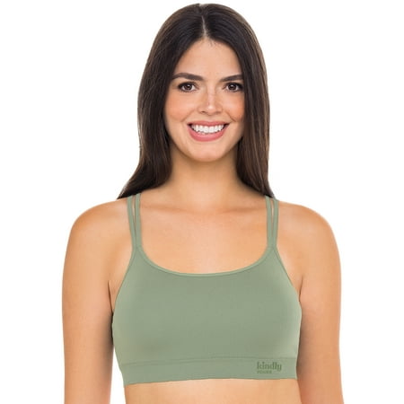 

kindly yours Women s Sustainable Seamless X-Back Bralette