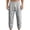 Gray, variant on Mens Sweatpants with Pockets Elastic Waist Drawstring Pants Pull on Sweat Pant Solid Workout Fall Trouser Black 2XL