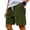 Armée Verte_001, variante sur Domuza Shorts en Velours Côtelé pour Homme, Décontractés, Taille Élastique avec Cordon, Shorts de Plage, Mode Été 2026, Légers, Confort, Shorts Vintage, Jaune Terreux, TG