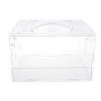 Critter Gerbil Living Cage, Acrylic Hamster Cage, Luxury Transparent Habitat - single layer