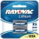 RAYOVAC(r) RL123A-2A batteries photo lithium 123a 3 volts (2 pk) – image 1 sur 1