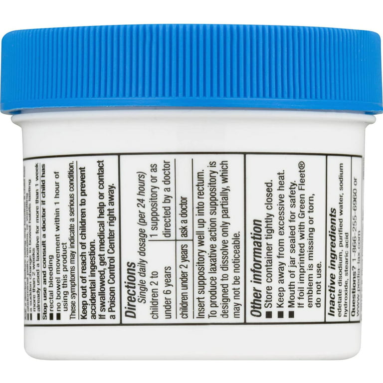 Fleet Pedia-Lax Glycerin Laxative Suppositories - Union Pharmacy