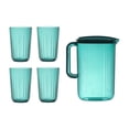 thumbnail image 3 of Jarra de nevera con tapa perfecl 2000ml 4 tazas verde jarra de jugo, 3 of 8