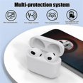 thumbnail image 5 of Earphone Charger Case for 3 Charging Case 450Mah Wireless Charging Case Bluetooth Sync Quick-Pairing Button, 5 of 5