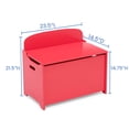 thumbnail image 5 of Delta Children MySize Deluxe Toy Box, Watermelon, 5 of 7