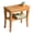 Bambo, variant on Bamboo Shower Bench - Shower Stool with Storage Shelf, Non-Slip Bathroom Seat, Spa Decor Bath Bench, Foot Rest Shaving Stool for Shower, 17”x9”x17”