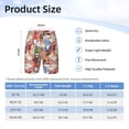 thumbnail image 4 of Cauagu Gnomes Books Tea Cups Print Swim Trunks for Men,Youth Boys Swim Shorts Compression Liner Beach Shorts Boys' Swimming Shorts 7-20 Years Bathing Suit-Large, 4 of 7
