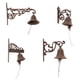 thumbnail image 4 of Timbre rústico de pared para puerta de campo, de hierro fundido, decorativo UNA, 4 of 9