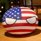 thumbnail image 3 of 10-30 cm lindo Polonia bola peluche suave Anime país bola felpa almohada Cosplay bandera de los niños regalo mejor regalo, 3 of 3